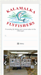 Mobile Screenshot of kalflyfishers.ca